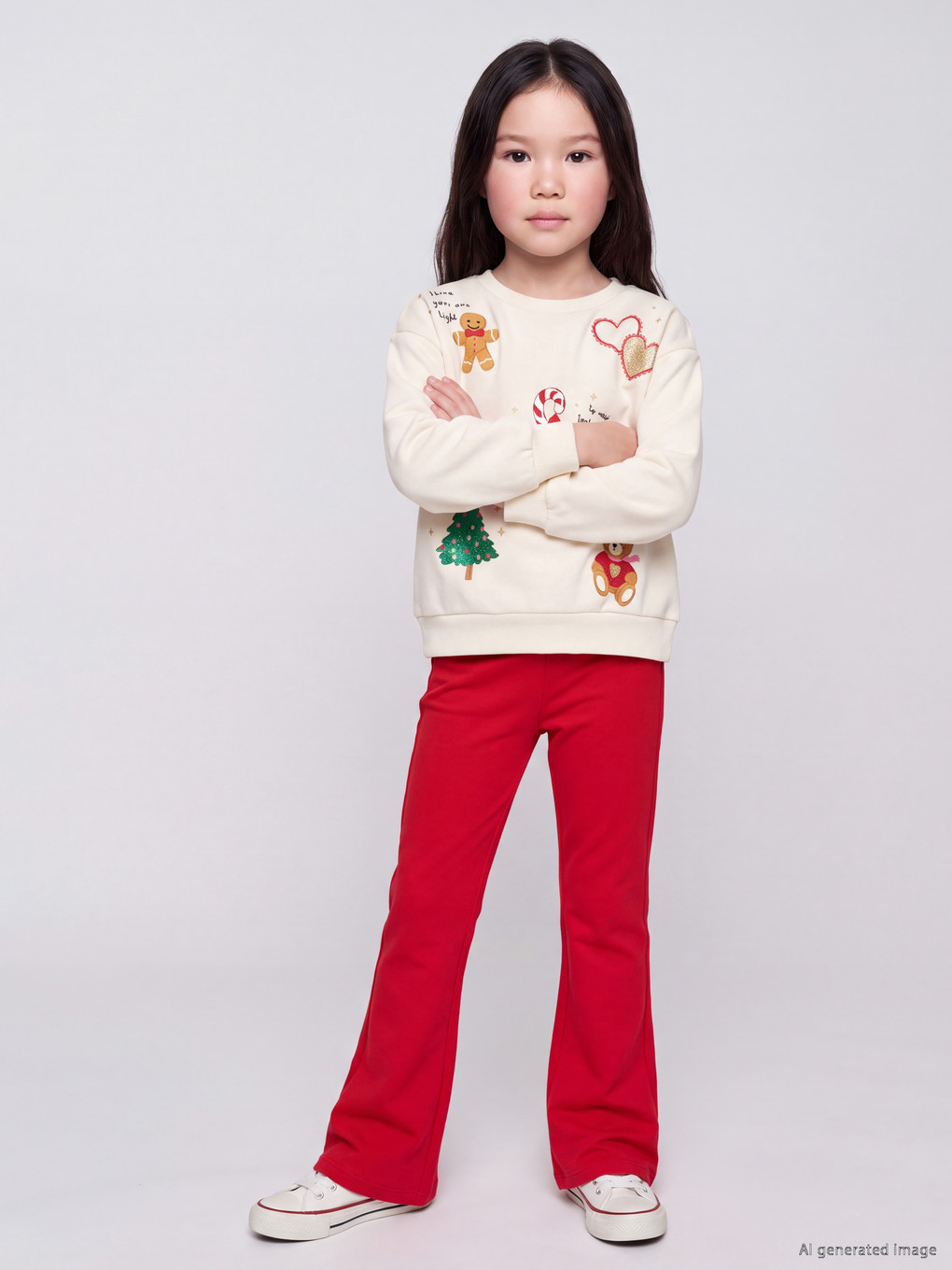 Ensemble Fille À Thème Nouvel An