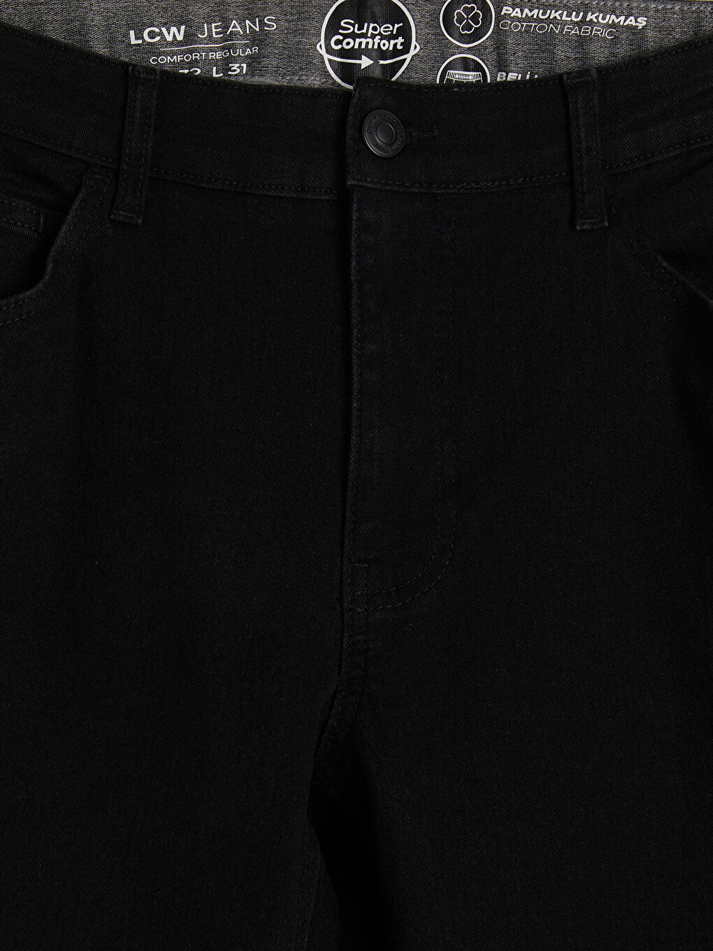 Siyah 779 Regular Fit Erkek Jean Pantolon-5