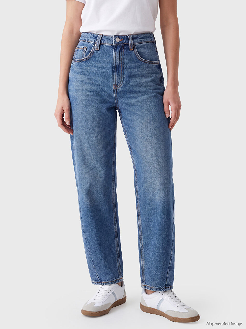 Baggy Fit Women's Jeans-1