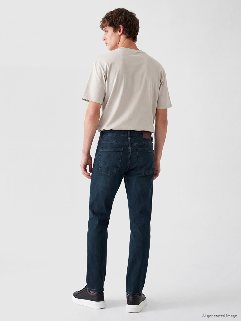 Yeşil 779 Regular Fit Erkek Jean Pantolon-2