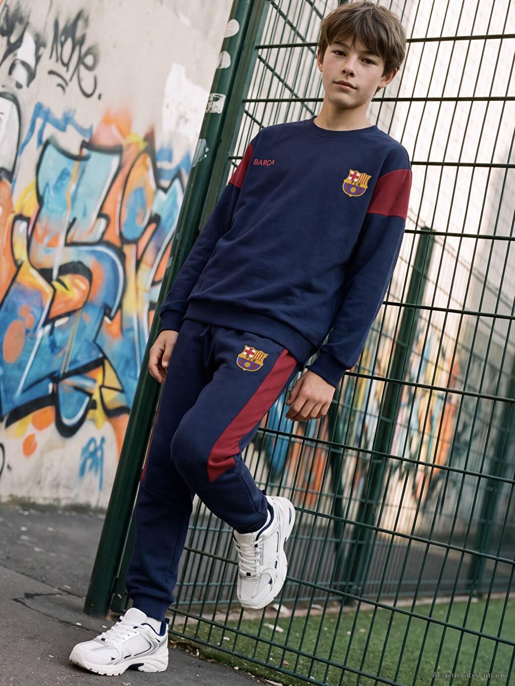پانتۆنی تەرەکسوتی غارغارێنی Fc Barcelona بۆ کوڕان-1