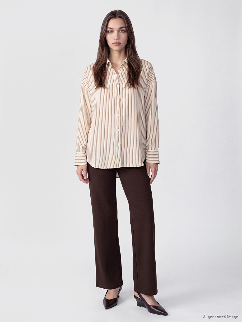 Slim Fit Ženske Pantalone