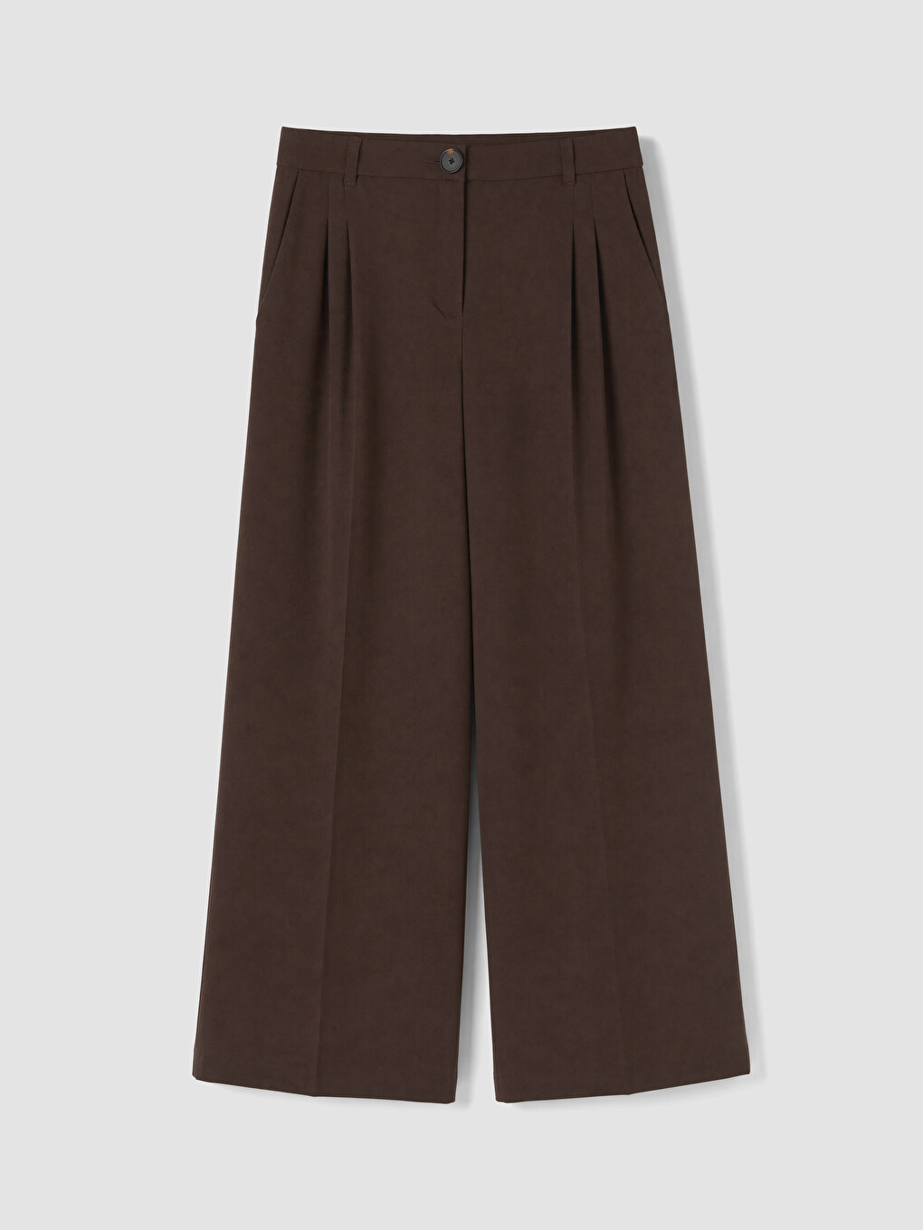 Relax Fit Wide Leg Women's Trousers-4