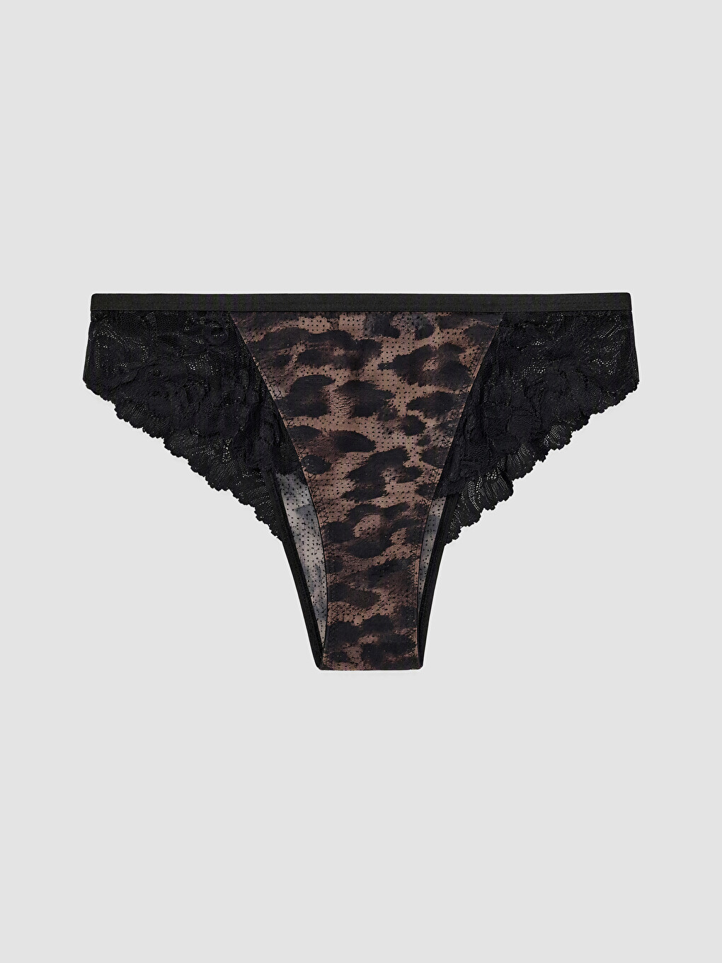 Elegantne Brazilske Gaćice Sa Leopard Šarom Za Žene