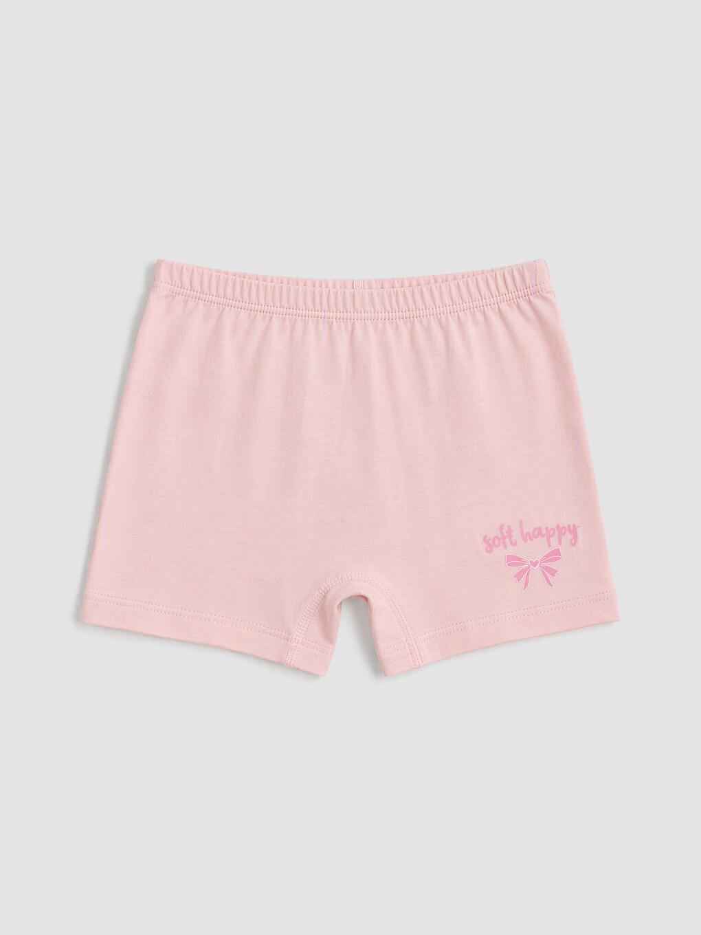 Pembe 3'lü Kız Çocuk Boxer-3