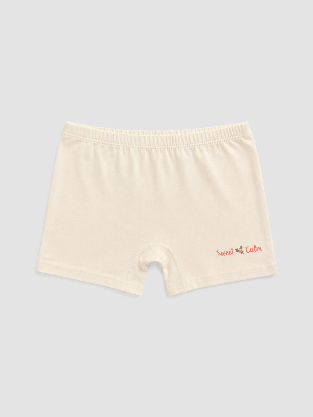 Girl Ecru Boxer Briefs-4