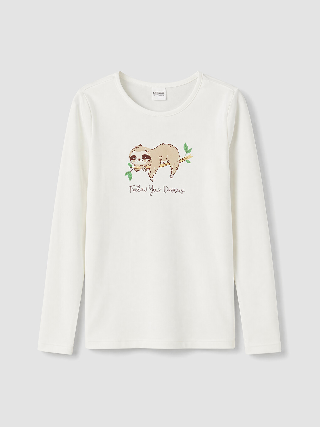 Pembe Baskılı Kız Çocuk Pijama Takımı-1
