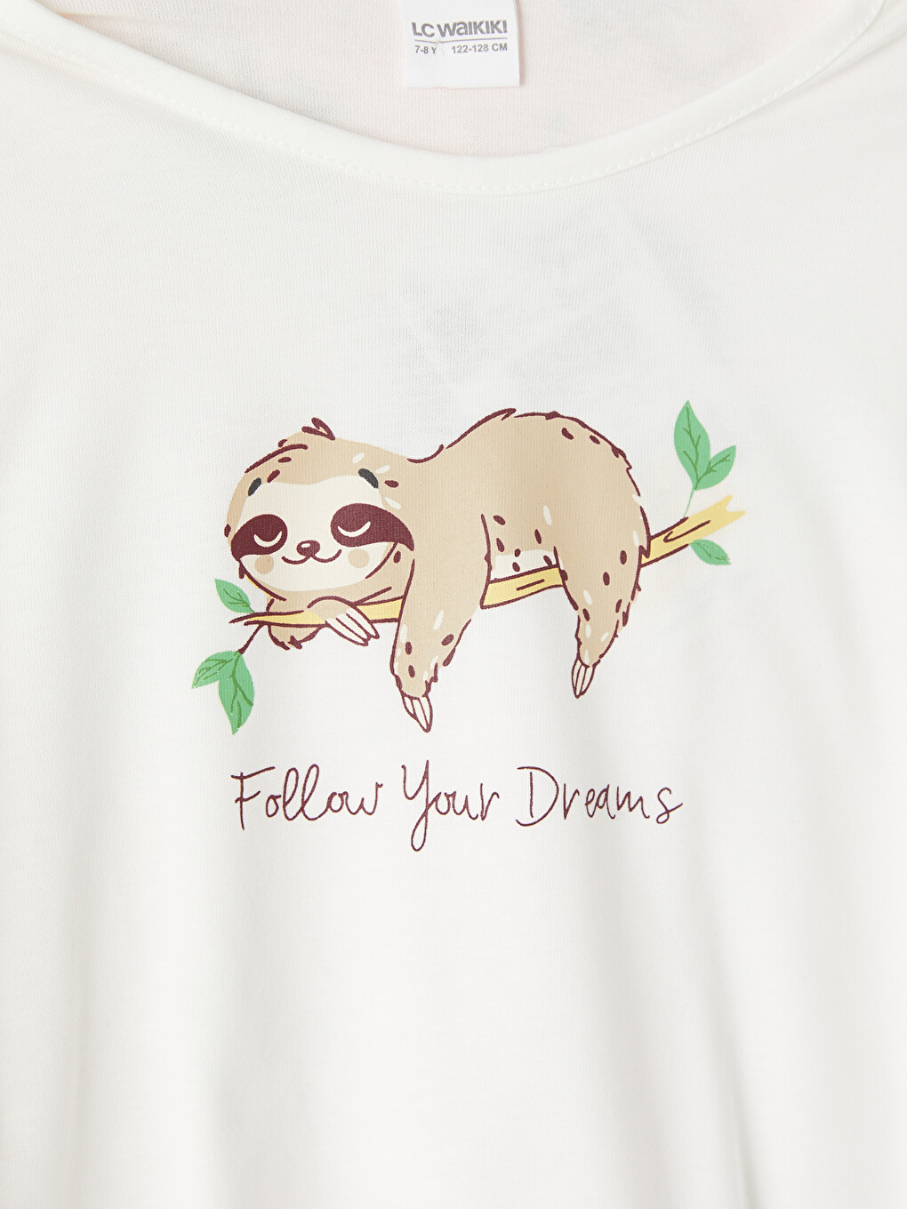Pembe Baskılı Kız Çocuk Pijama Takımı-3