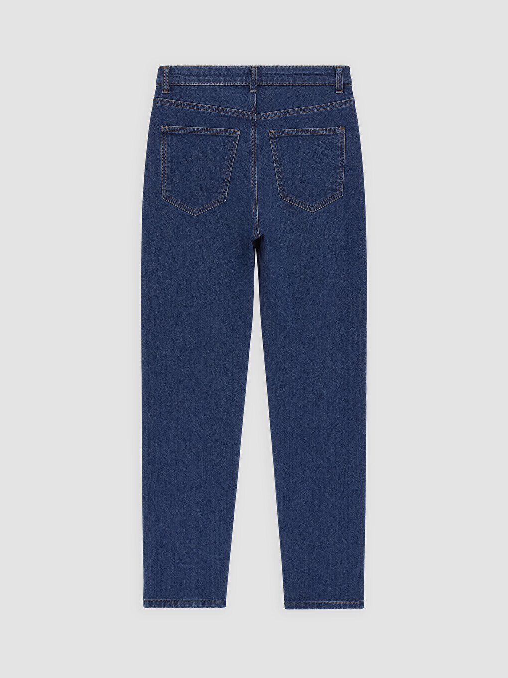 İndigo Mom Fit Kadın Jean Pantolon-5