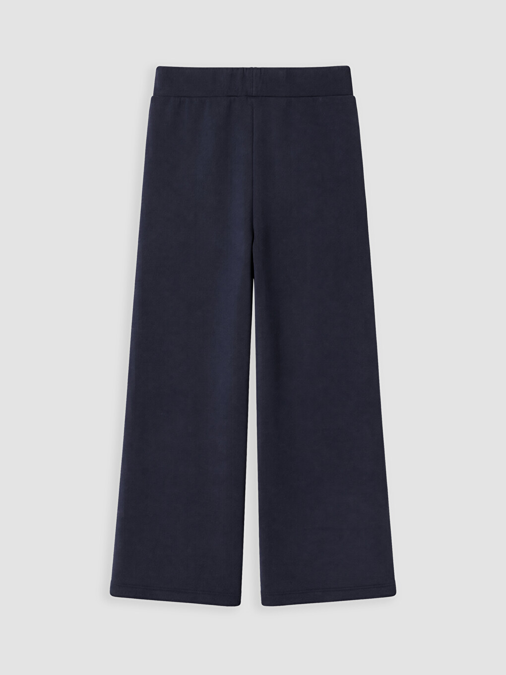 Elastic Waist Wide Leg Girls' Sweatpants-2