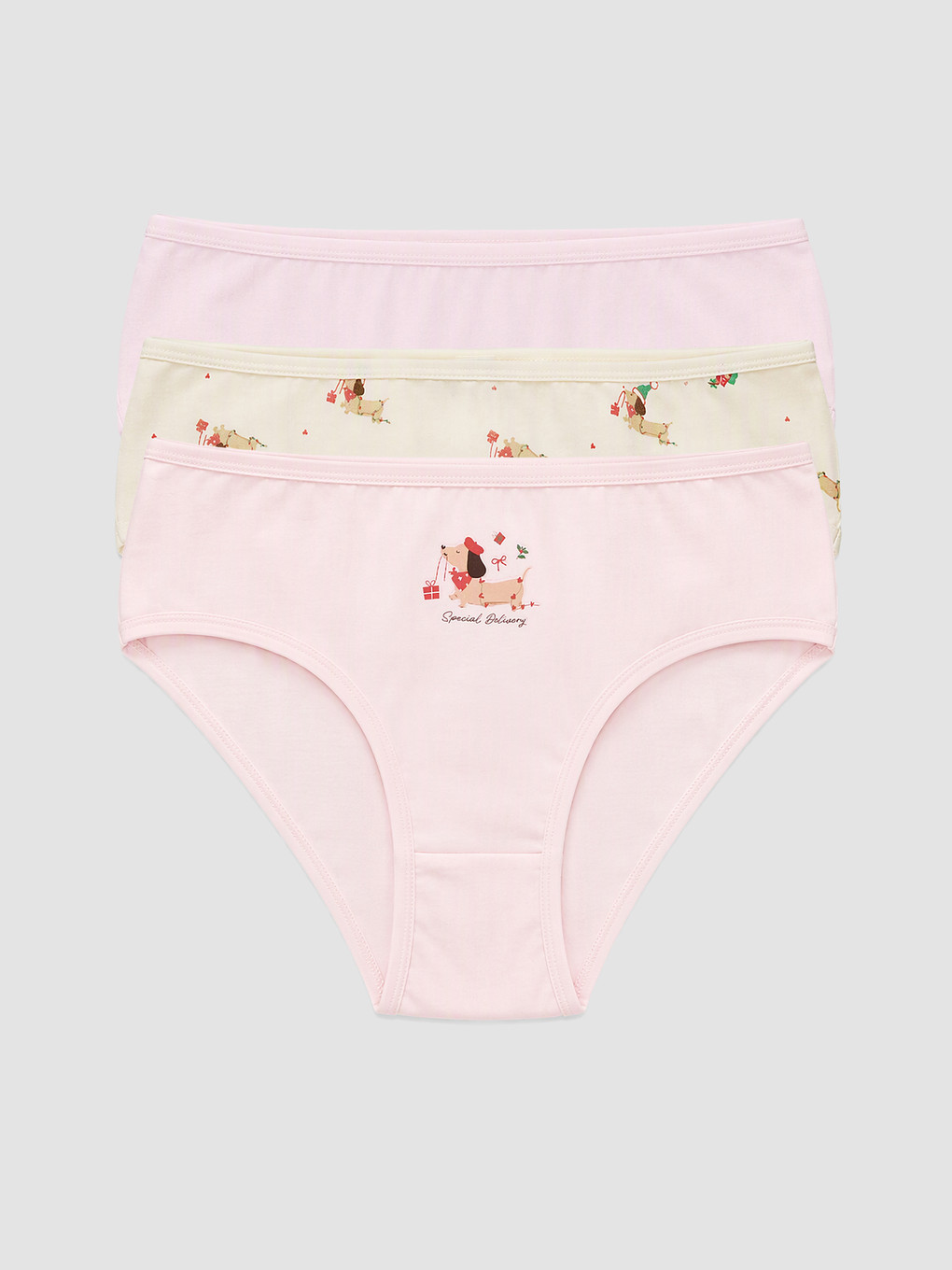 Girl Ecru Knickers-5