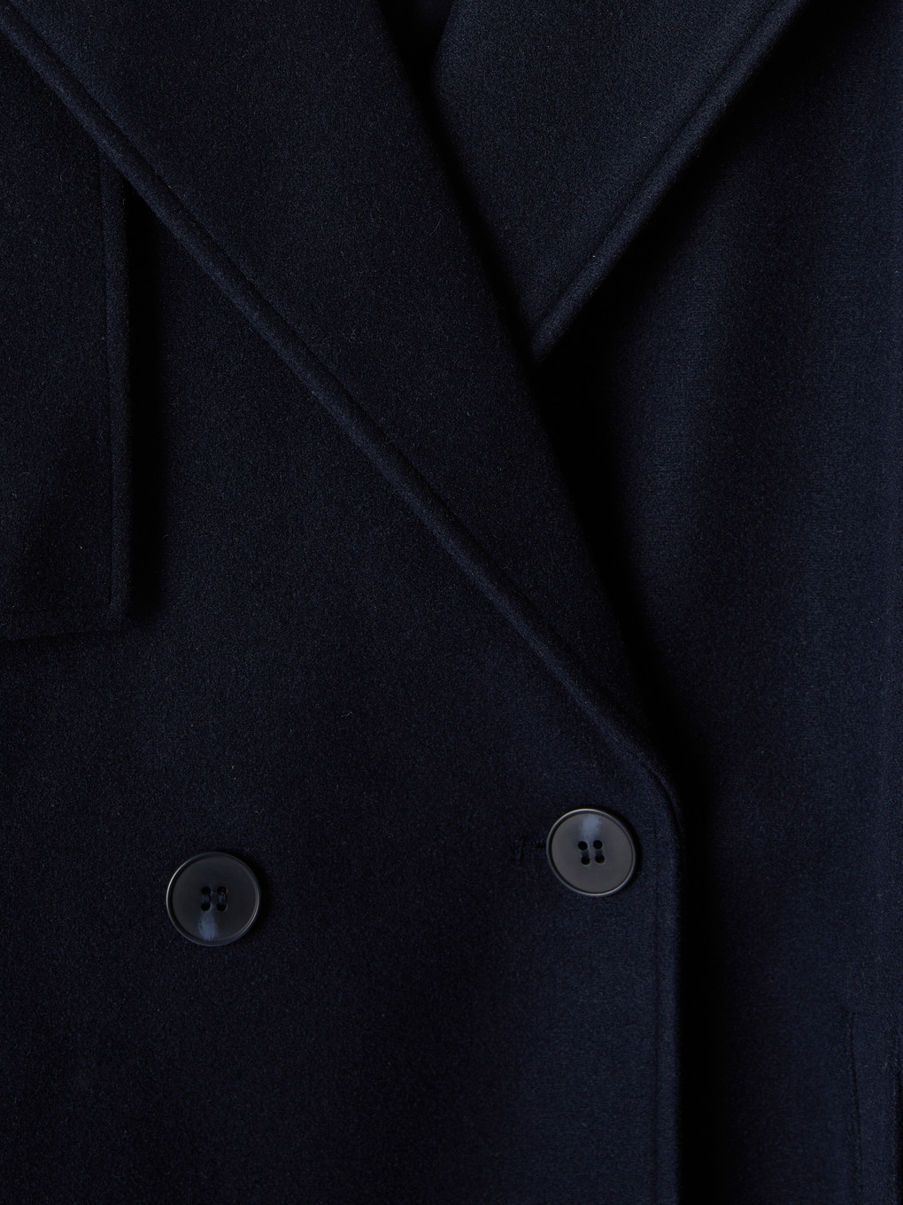Double Breasted Collar Women's Cachet Overcoat-7