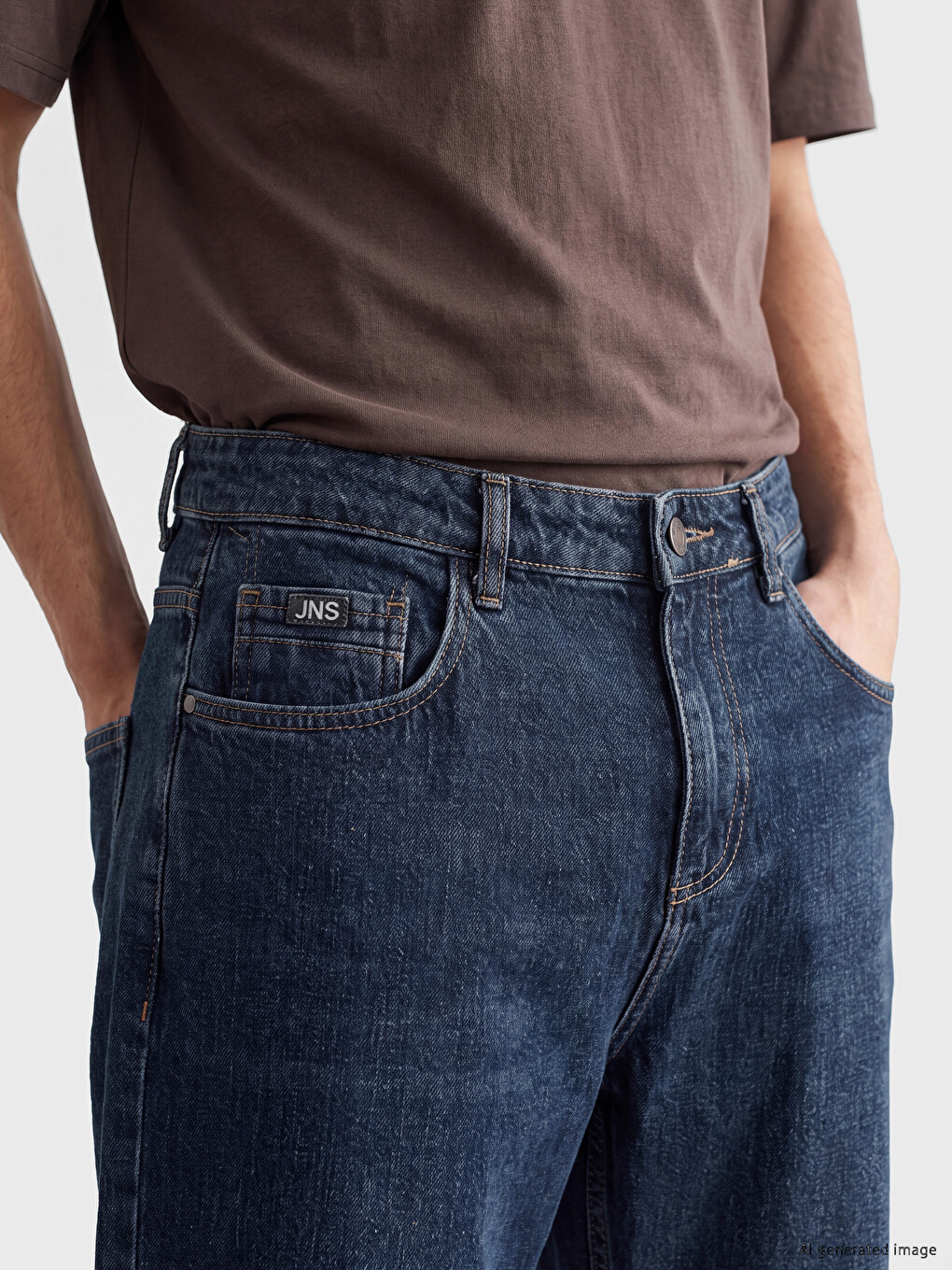 745 Baggy Fit Muške Farmerke-2
