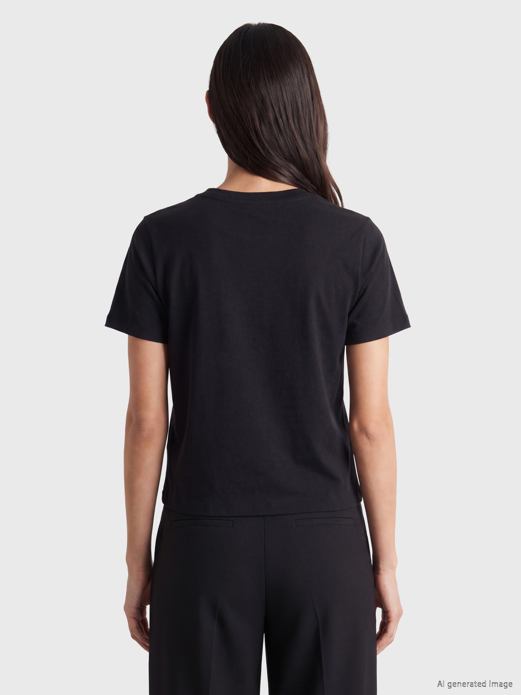 100% Cotton Women's T-shirt-3