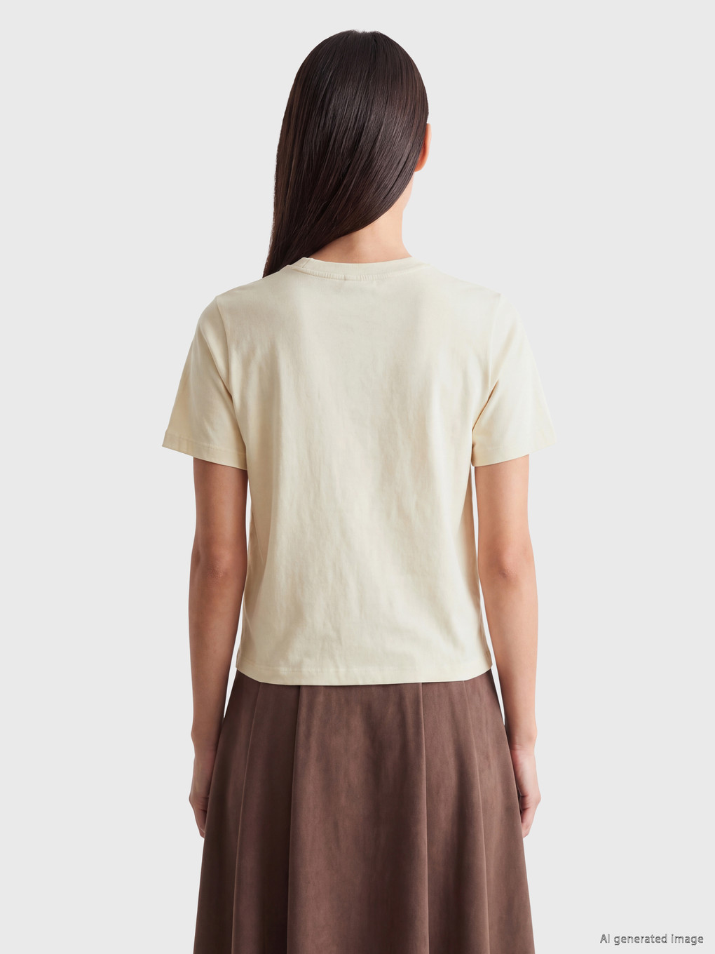 100% Cotton Women's T-shirt-3