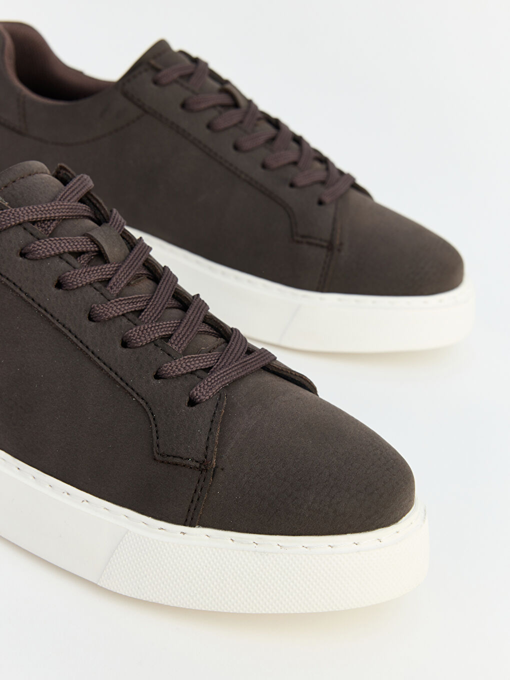 Kahverengi Süet Görünümlü Erkek Spor Ayakkabı-2