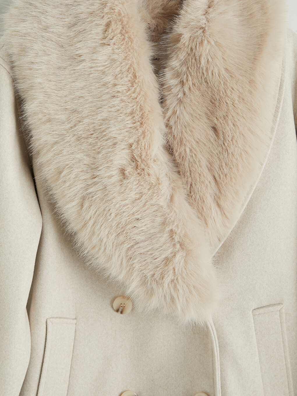 Fur Collar Women's Cachet Coatigan-7