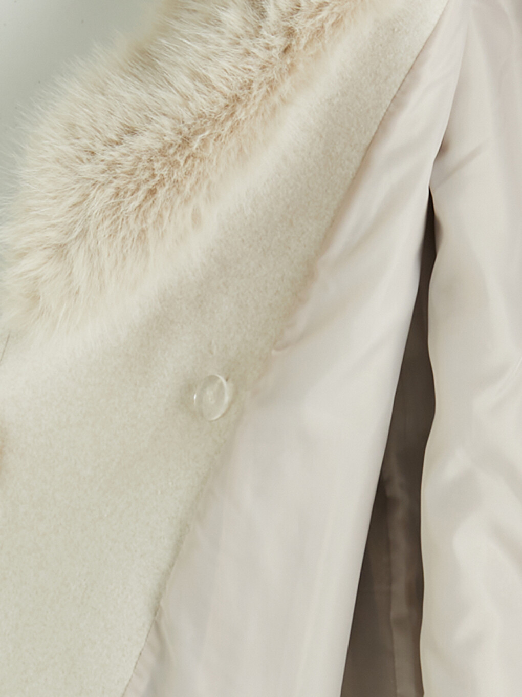 Fur Collar Women's Cachet Coatigan-8