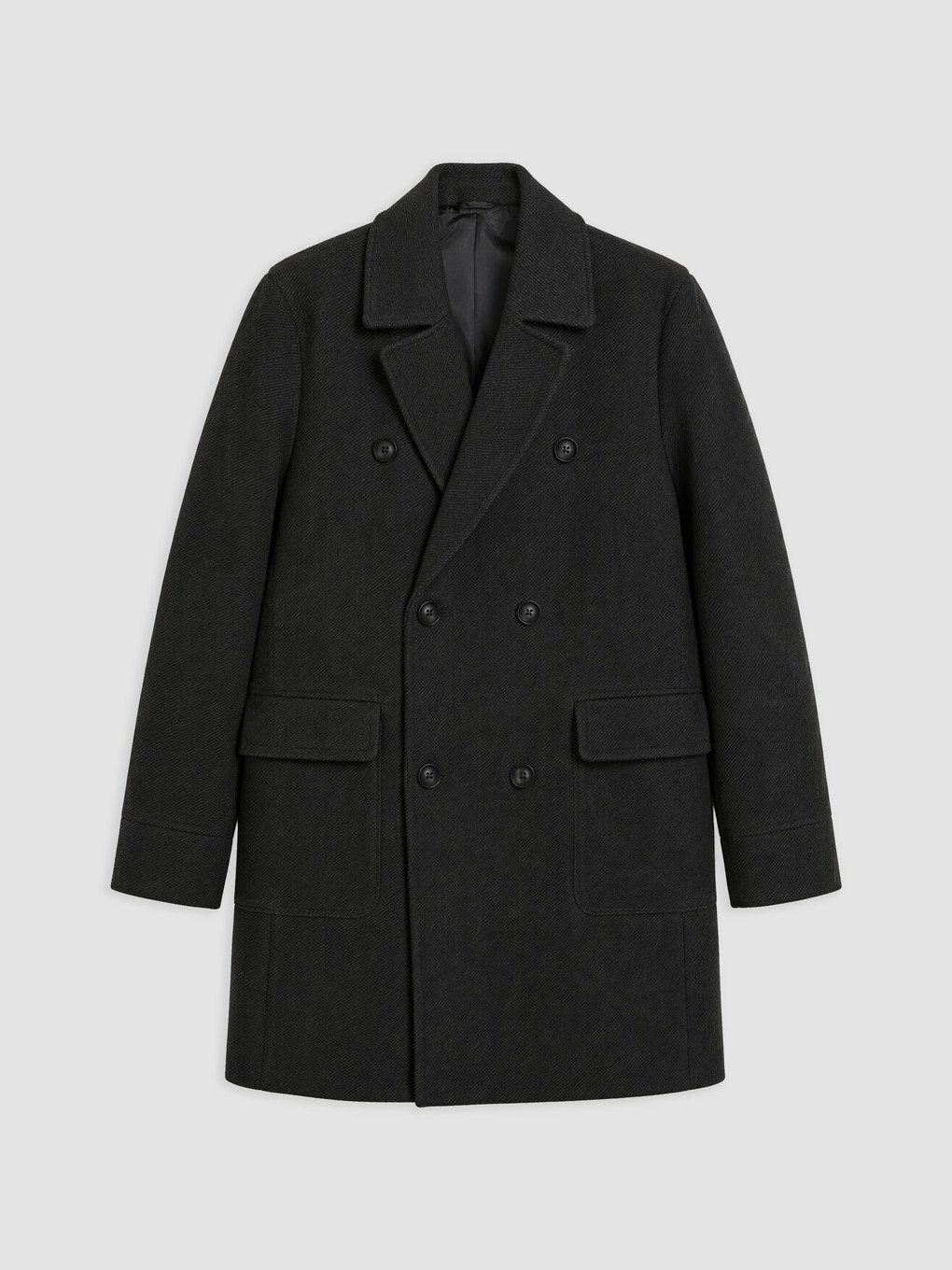 Man Anthracite Coatigan-5