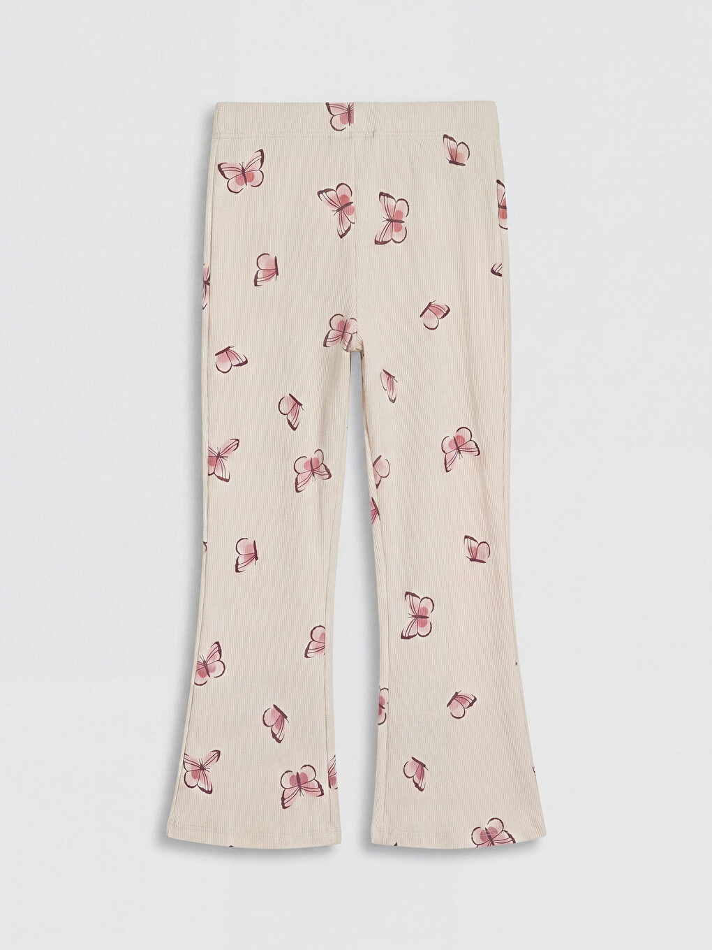 Mädchen Schlagleggings Mit Schmetterlingsdruck-1