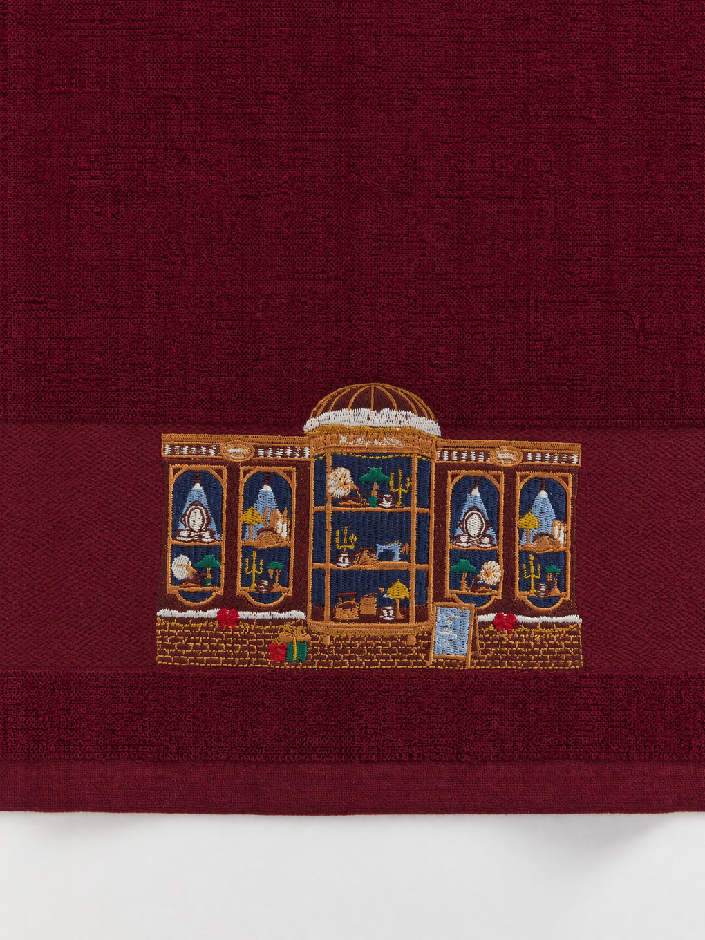 Embroidered Cotton Face Towel 50x80 Cm-2