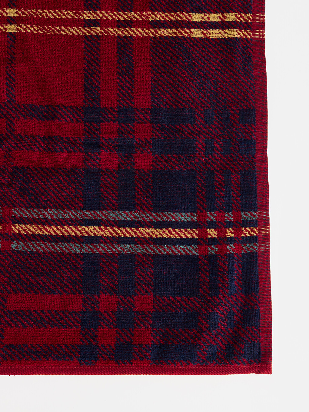 Red Bath Towel-2