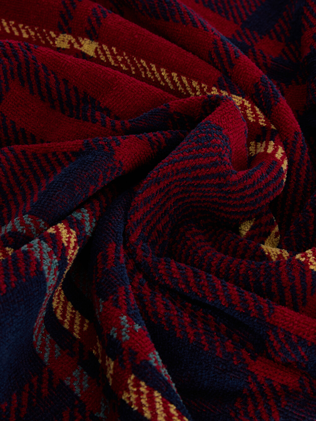Red Bath Towel-4