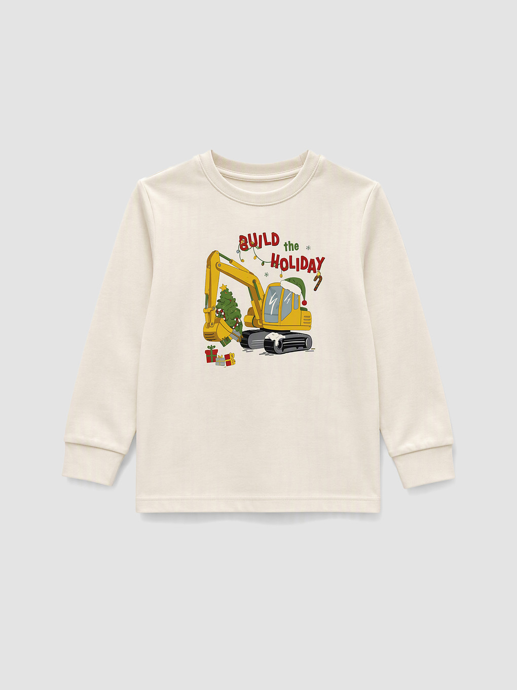 Boy Ecru Pyjama Set-1