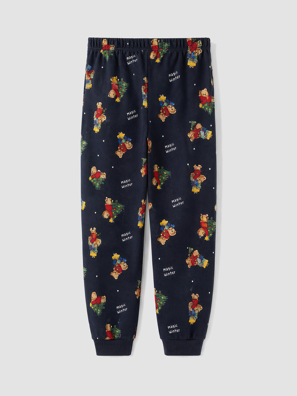 Boy Green Pyjama Set-4