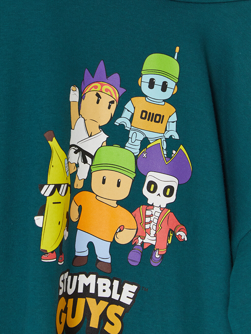 كنزة رياضية مطبوعة للأولاد Stumble Guys-1