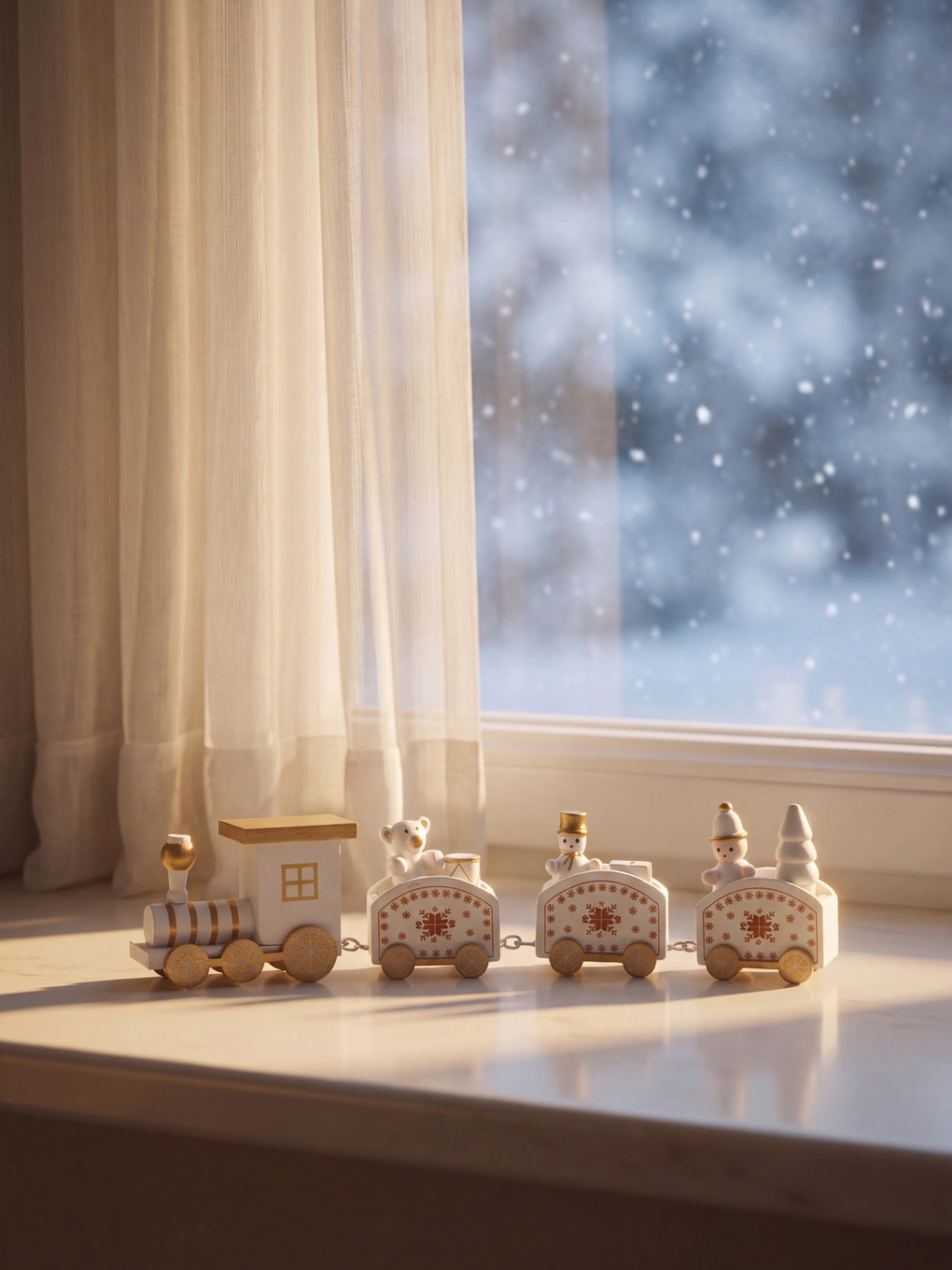 New Year Themed Mini Figured Decorative Object