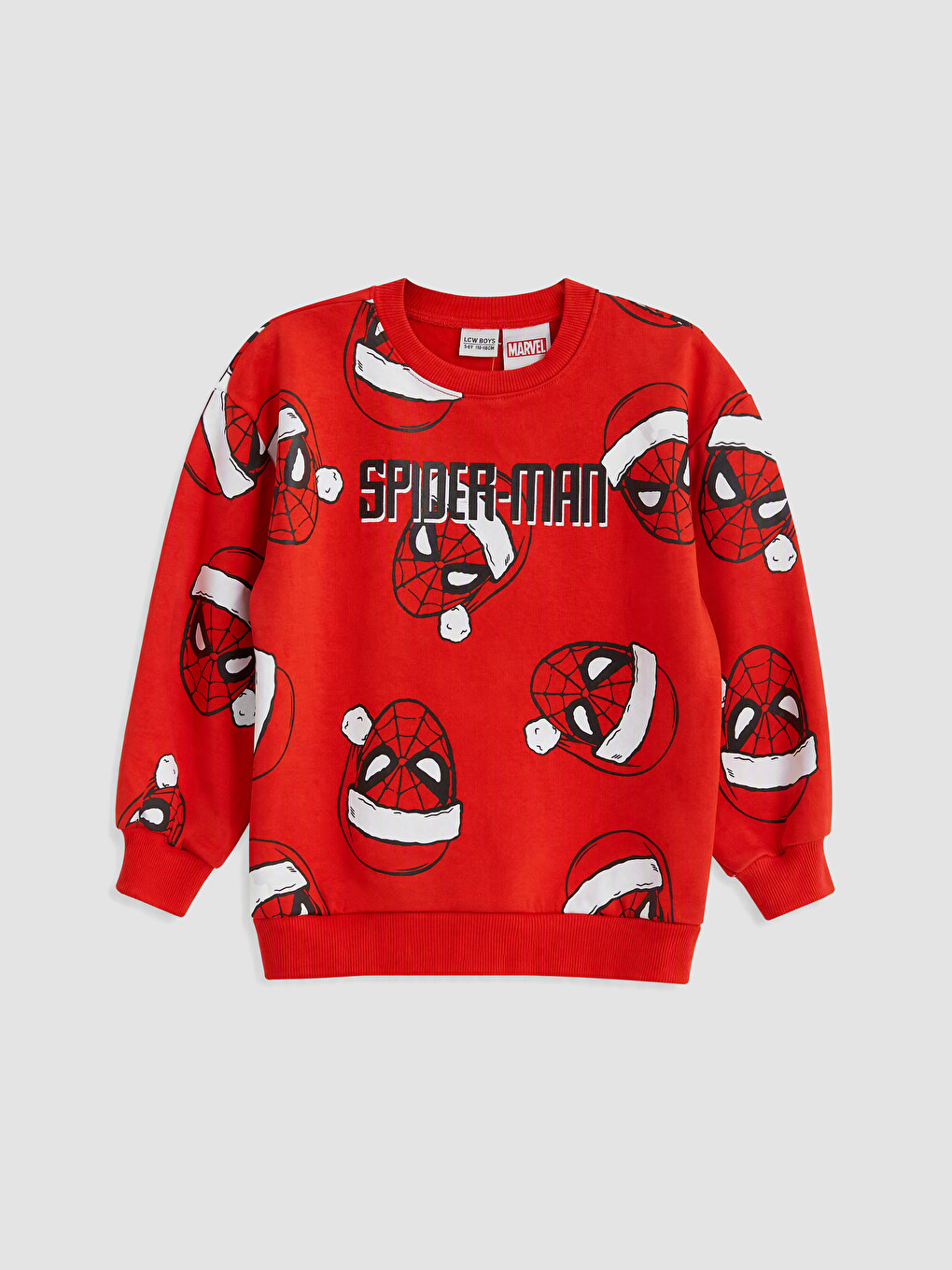Spider-man Printed Boys' Thick Sweatshirt