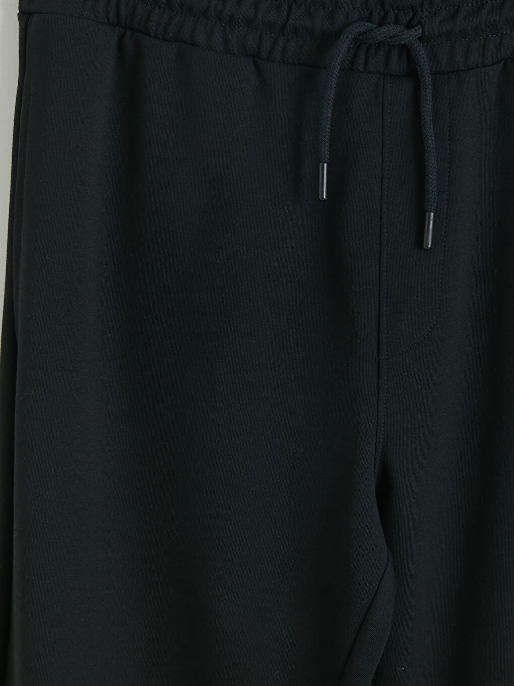 Siyah Standart Kalıp Erkek Jogger Eşofman Altı-6