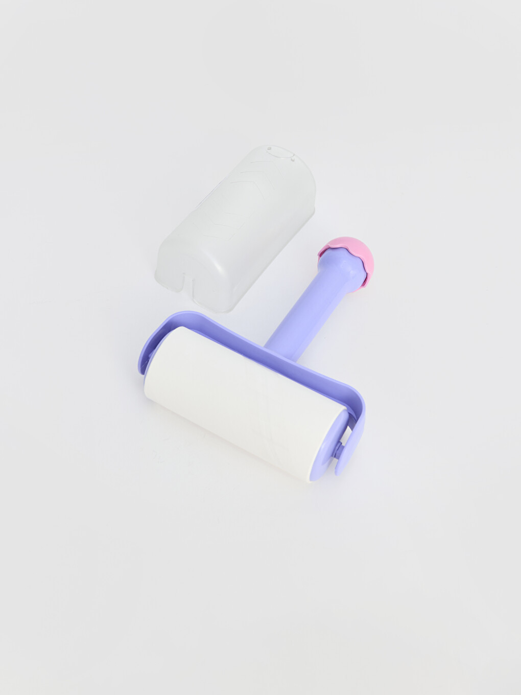 Protection Covered Plastic Handled Lint Collector Roll-1