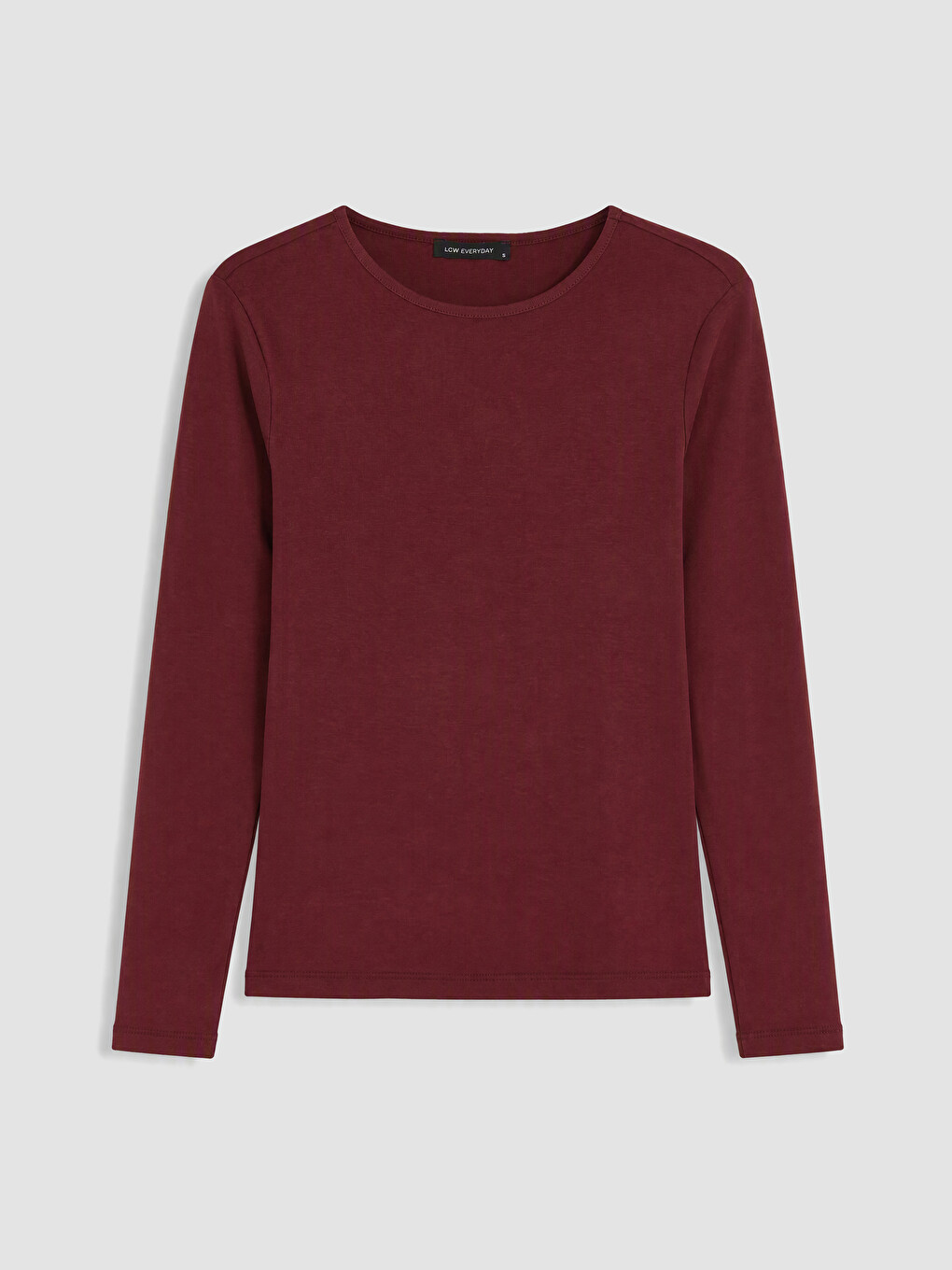 Bordo Bisiklet Yaka Kadın Body