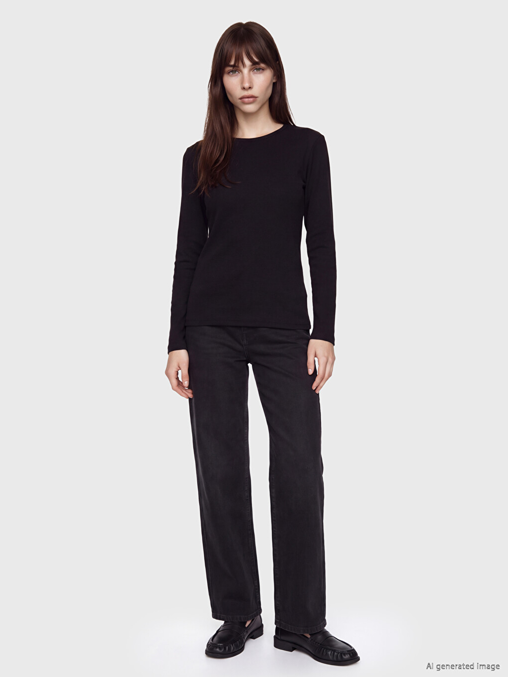 Crew Neck Women's Body-1