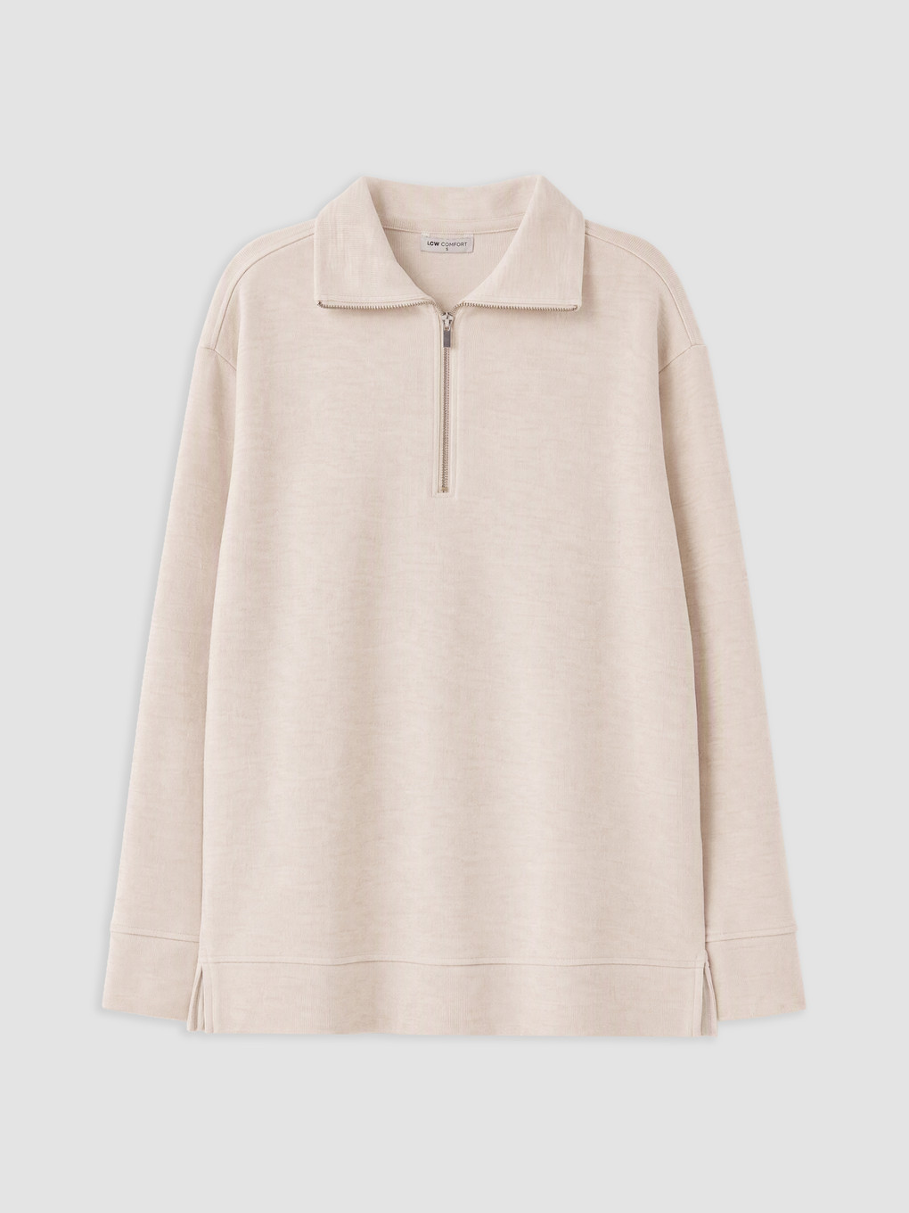 Femër Bezhe Sweatshirt