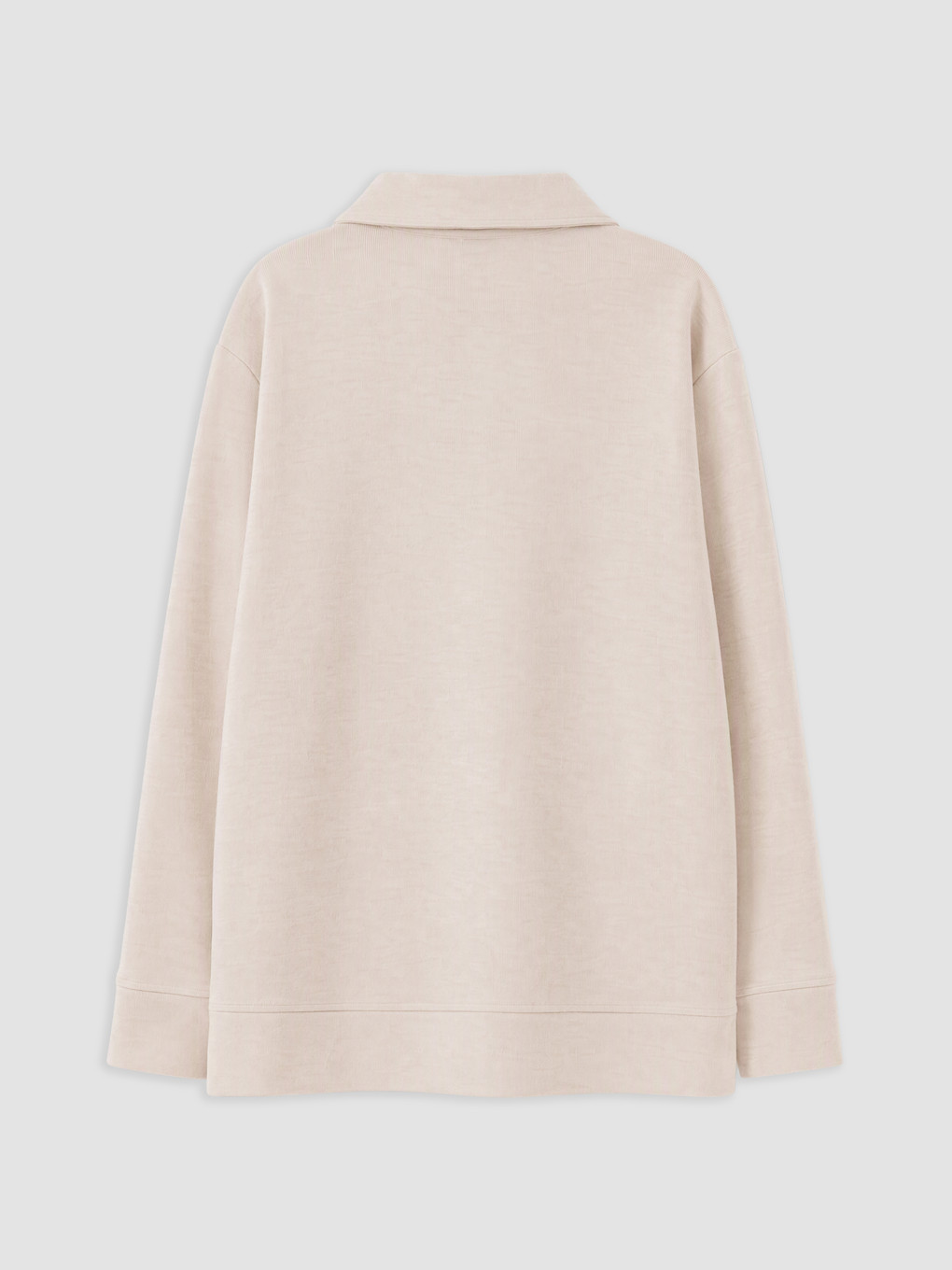 Femër Bezhe Sweatshirt-1