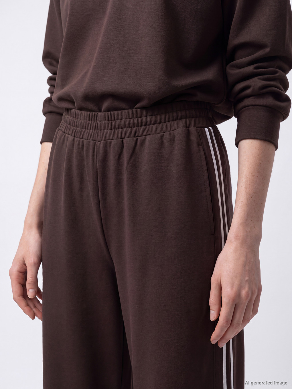 Striped Women's Sweatpants-2