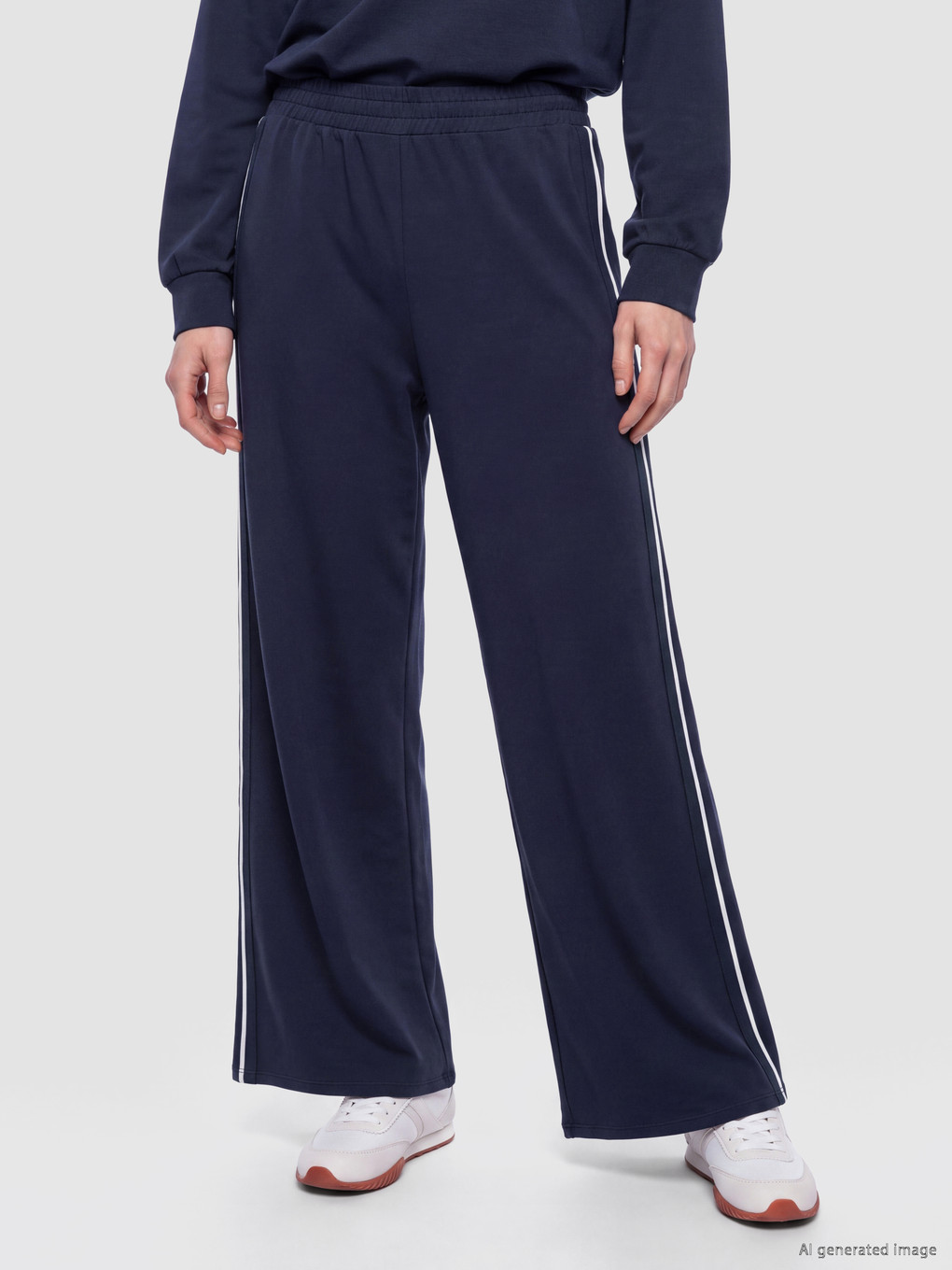 Striped Women's Sweatpants-1