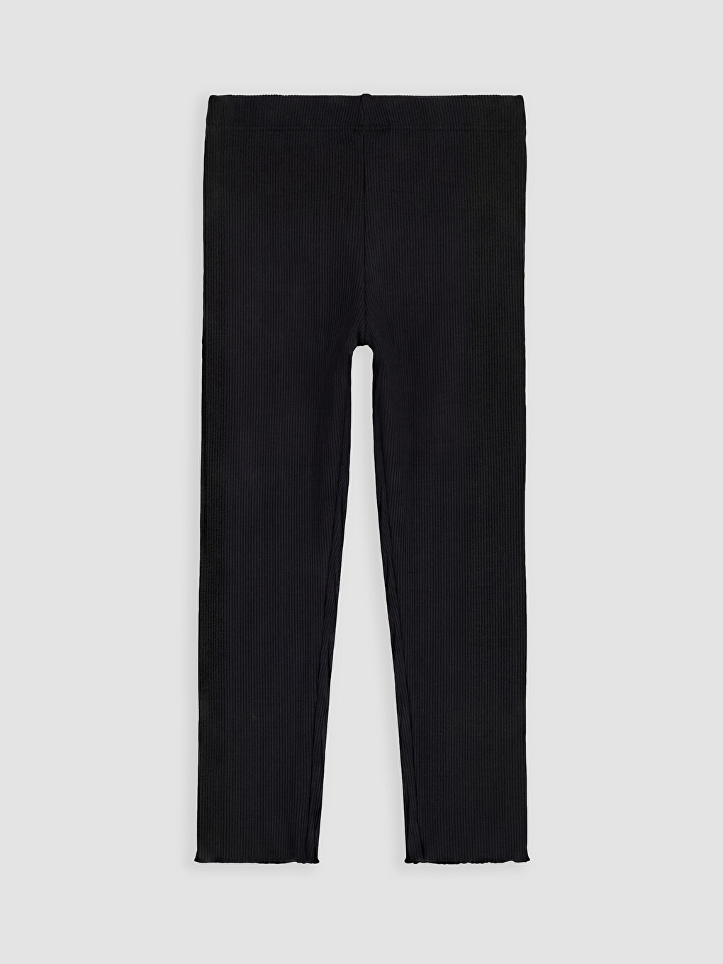 Girls' Ribbed Leggings-2