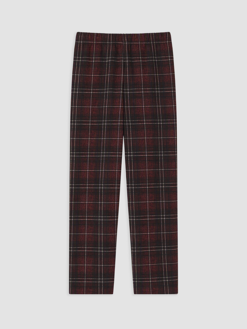 Plaid Men's Pyjamas Set-8