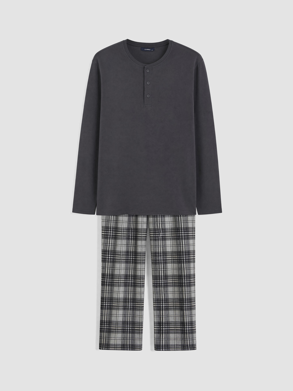 Standard Fit Patterned Men's Pyjamas Set-4