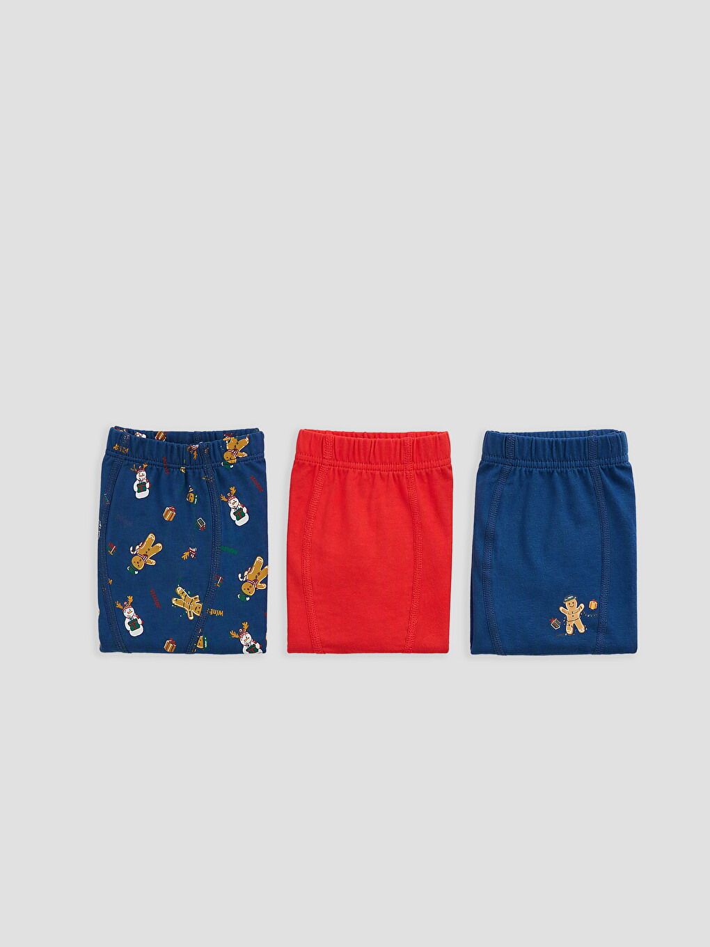3'lü New Year Themed Boys' Boxer