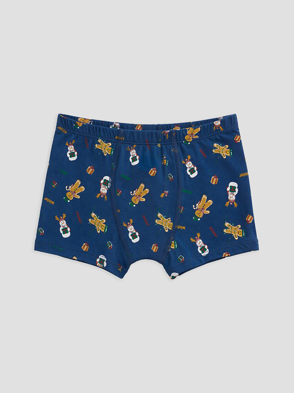 3'lü New Year Themed Boys' Boxer-2