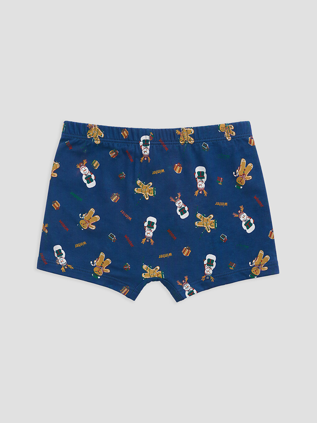 3'lü New Year Themed Boys' Boxer-4