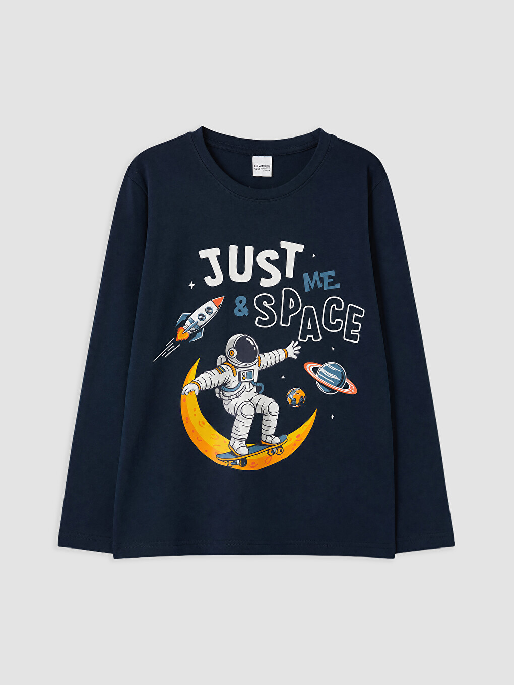 Astronaut Printed Boys' Pyjamas Set-1