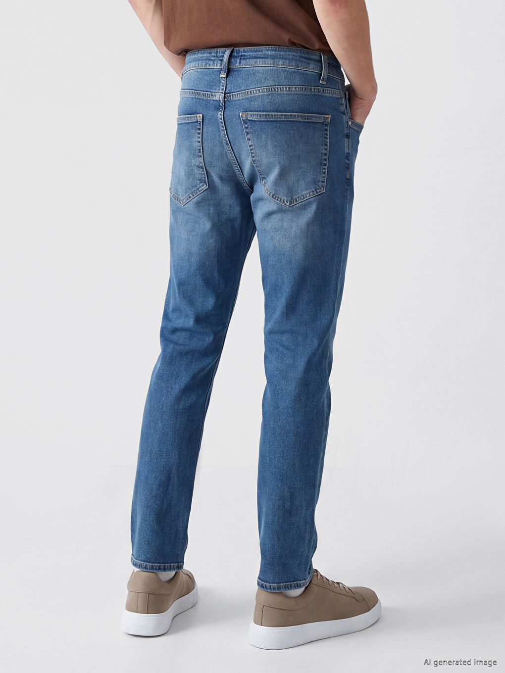 İndigo 750 Slim Fit Erkek Jean Pantolon-2