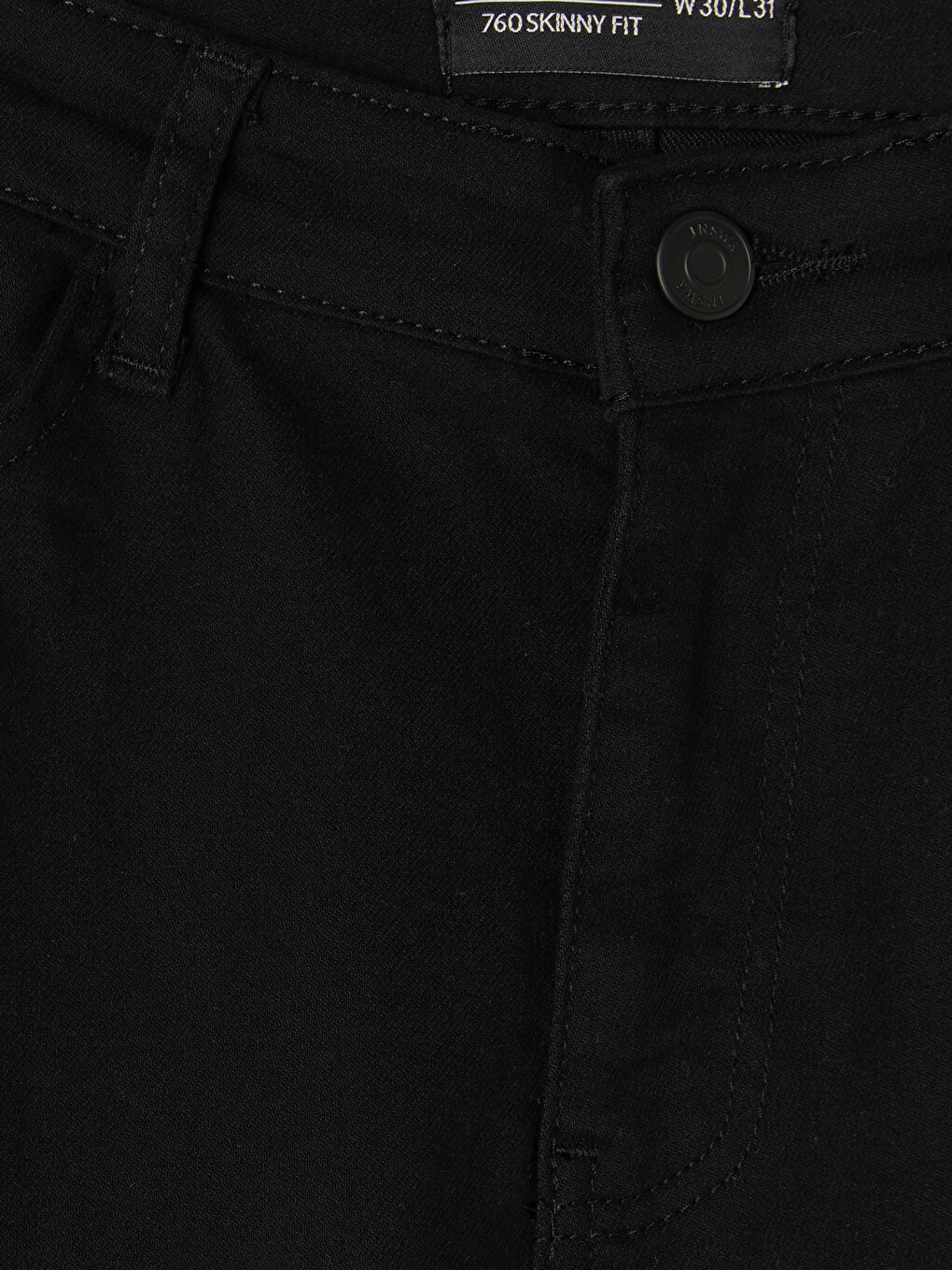 Siyah 760 Skinny Fit Erkek Jean Pantolon-4