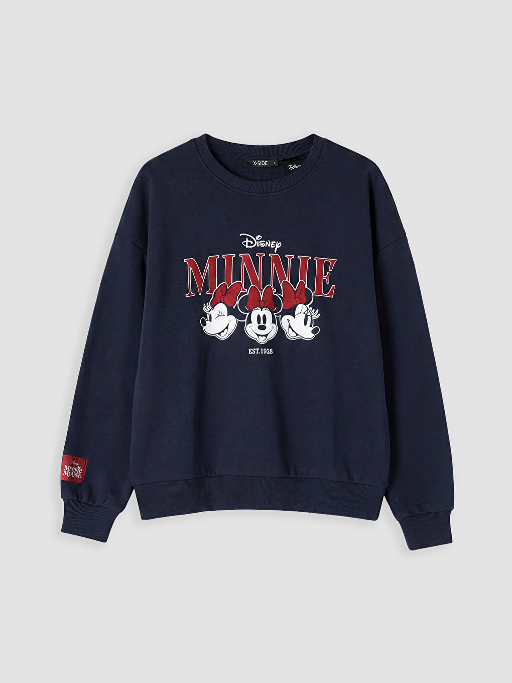 Frau Dunkelblau Sweatshirt-4